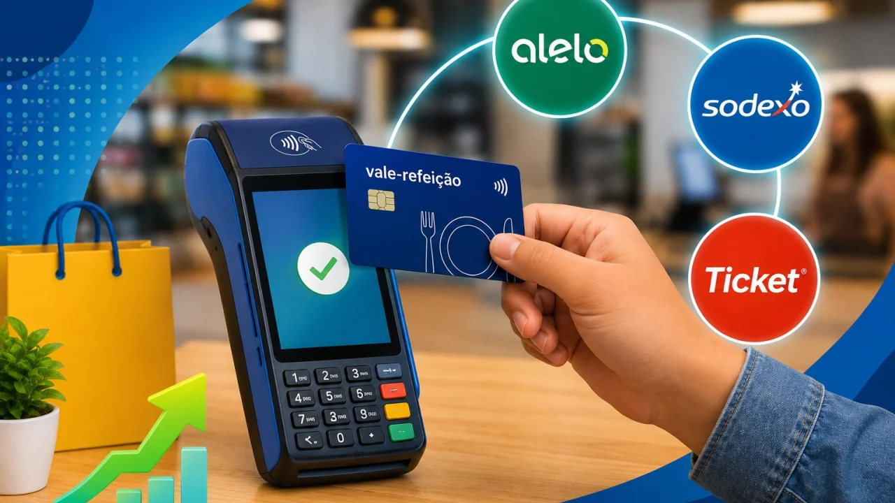Maquininha com vale-refeição: quando aceitar Alelo, Sodexo e Ticket pode aumentar vendas