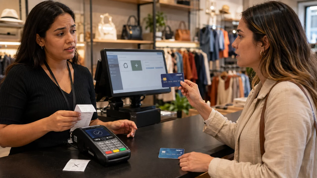 Cliente pagou no débito e quer mudar para crédito: dá para trocar a forma de pagamento?