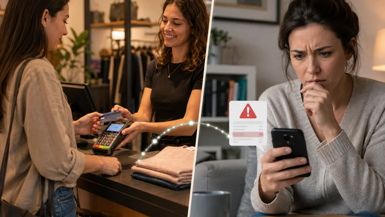 Cliente pagou com cartão de outra pessoa: quando isso aumenta o risco de contestação